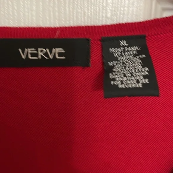 Verve red sequin shell in xl - Picture 2 of 5